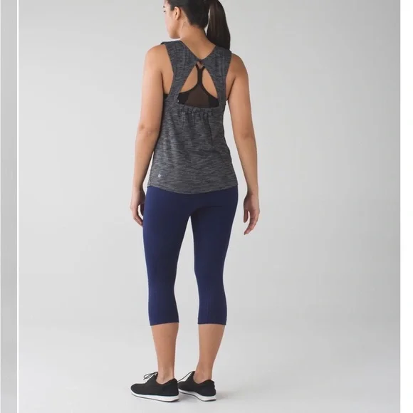 Lululemon Flow & Go Crop" Hero Blue - Picture 2 of 16
